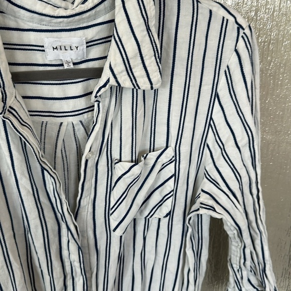 Milly ADD TO HEARTS
Striped Charlie Romper size large - Picture 11 of 12